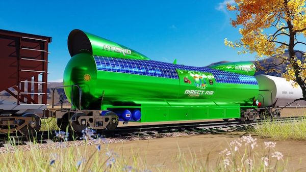 No joke! Trains could be the vehicles to capture more CO2 in the future